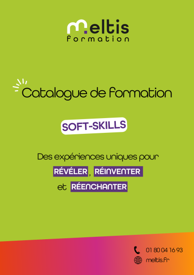Plaquette catalogue soft skills